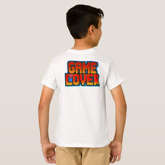 Game Lover Tシャツ (裏面フル)
