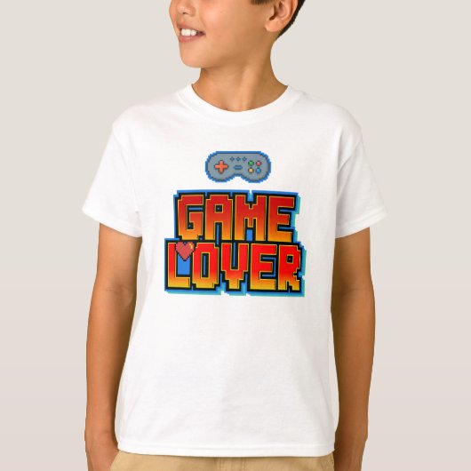 Game Lover Tシャツ (正面)