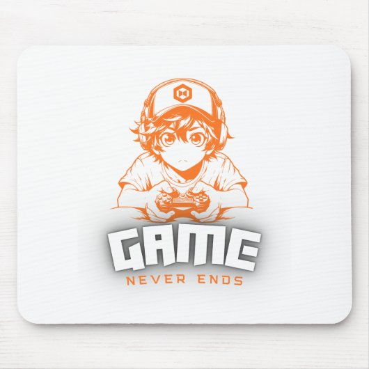 Game Never Ends Mousepad マウスパッド (正面)