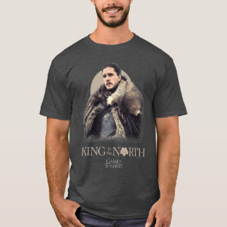 Game of Thrones 北の王 レトロ Tシャツ