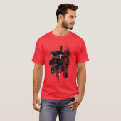 Game ofhronesargaryen Dragons Small vintage Tシャツ (正面フル)