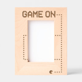 Game on レーザー彫刻フレーム