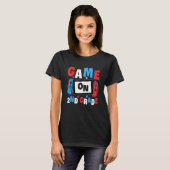 Game On 2nd Grade Gaming Gamer Back To School Stud Tシャツ (正面フル)