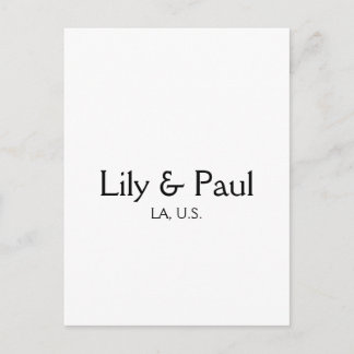 Game on add couple name wedding party place city g ポストカード