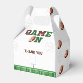 Game On American Football Birthday フェイバーボックス (裏面サイド)