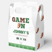 Game On American Football Birthday フェイバーボックス (オープン)