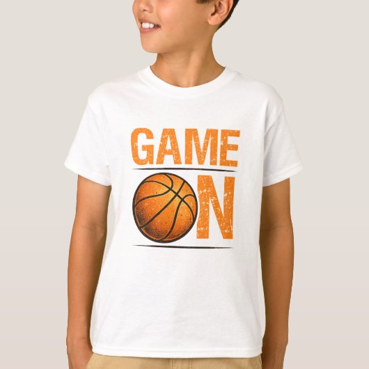 Game On Basketball Shirt | Vintage Tシャツ (正面)