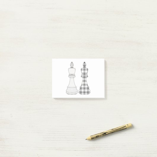 Game On Chess ポストイット (デスク上)