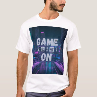 Game on chess tシャツ
