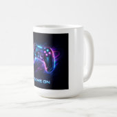 Game On Gaming Mug コーヒーマグカップ (正面右)
