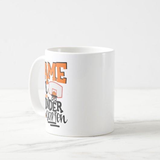 Game On Kindergarten Fun Sketll School  コーヒーマグカップ (正面左)