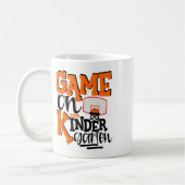Game On Kindergarten Fun Sketll School コーヒーマグカップ (左)