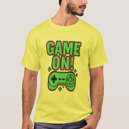 Game On! – Retro Gaming Art Tシャツ
