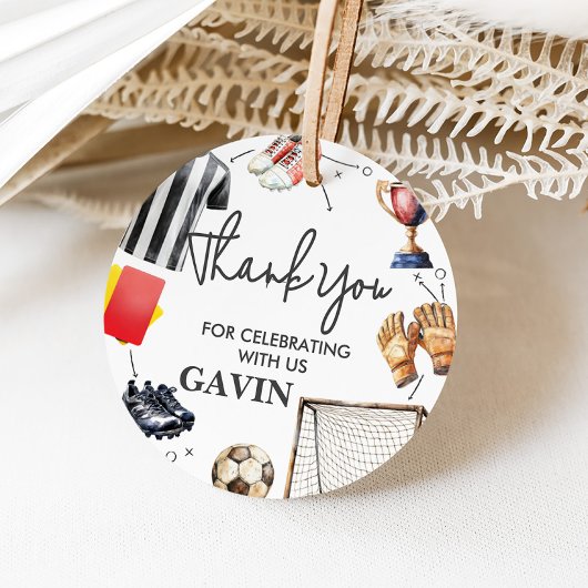 Game On Soccer Birthday フェイバータグ