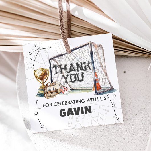 Game On Soccer Boy Birthday フェイバータグ