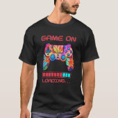 Game On Summer Loading Last Day Of School Hello Su Tシャツ (正面)