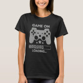 Game On Summer Loading Last Day Of School Video Ga Tシャツ (正面)