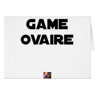 Game Ovaire - Jeux de Mots - Francois Ville