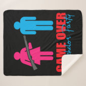 Game Over | Bachelor Party Blanket シェルパブランケット (正面(横))