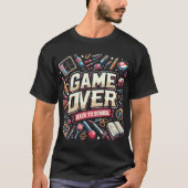 Game Over Back to School: Creative Chaos Tシャツ (正面)
