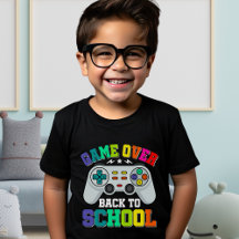 Game Over Back to School – Funny Gamer 