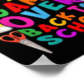 Game Over Back To School Gamer Controller 1st Day  ポスター (角)