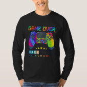 Game Over Back To School   Kids First Day School 1 Tシャツ (正面)