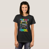 Game Over Back To School Video Game Leveled Up Boy Tシャツ (正面フル)