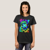 Game Over Back To School Video Game Leveled Up Boy Tシャツ (正面フル)