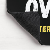 Game Over Battery Dead Funny Gamer Design マウスパッド (コーナー)