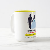 Game Over caneca ツートーンマグカップ (正面左)