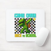 Game Over Ck To School Gamer Funny Kids First Day  マウスパッド (マウス)