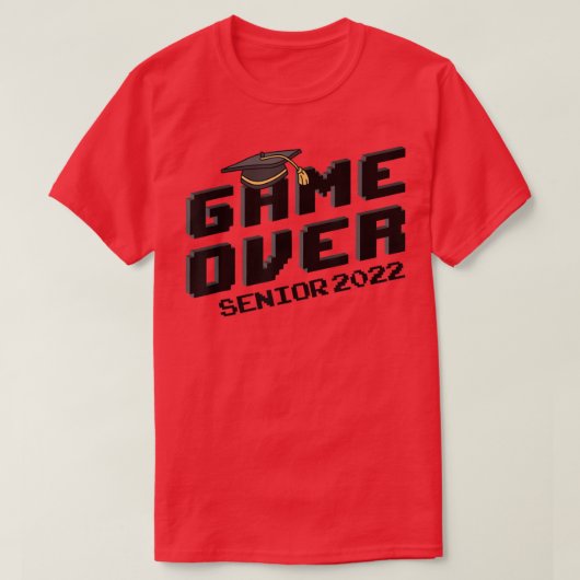 Game Over Class of 2022, Senior Gradation Vi Tシャツ (デザイン正面)