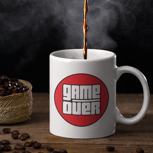 Game Over - Gamer's コーヒーマグカップ