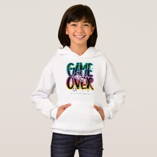 Game over graffiti joystick gamer (正面フル)