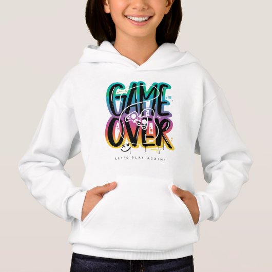 Game over graffiti joystick gamer (正面)