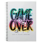Game over graffiti joystick gamer ノートブック (正面)