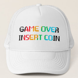 Game Over Insert Coin キャップ