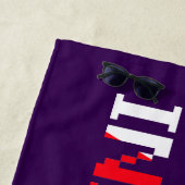 Game Over Insert Coin ビーチタオル (インサイチュ)