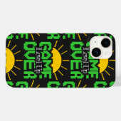 Game Over, Level Up: Retro Pixel Block Adventure Case-Mate iPhoneケース (裏面 (横))