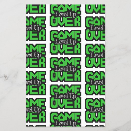 Game Over, Level Up: Retro Pixel Sandbox Adventure チラシ (正面)