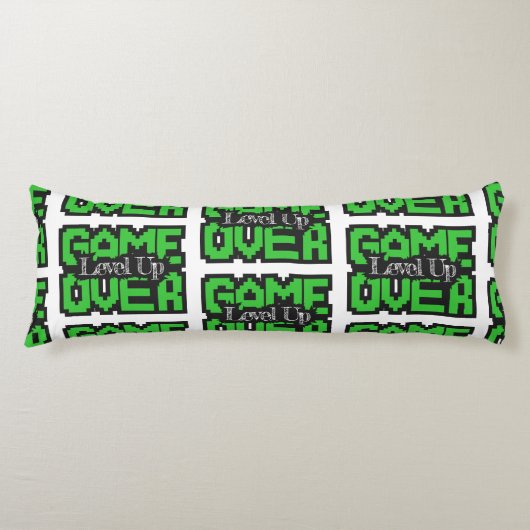 Game Over, Level Up: Retro Pixel Sandbox Adventure ボディピロー (正面)