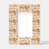 Game Over, Level Up: Retro Pixel Sandbox Adventure レーザー彫刻フレーム (正面)