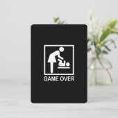 Game Over Mom ユーモアのある Signage (スタンド正面)