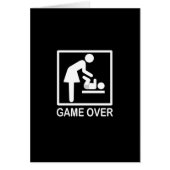 Game Over Mom ユーモアのある Signage (正面)