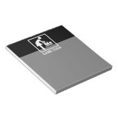 Game Over Mom ユーモアのある Signage ノートパッド (アングル)