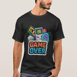 GAME OVER – Nostalgia Digital en Modo Hardcore Tシャツ