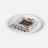 Game over Old PC ペーパープレート (アングル)