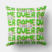 Game Over: Restore Old-School Fun, Level Up Today クッション (裏面)