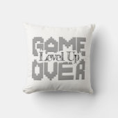 Game Over: Restore Old-School Fun, Level Up Today クッション (正面)